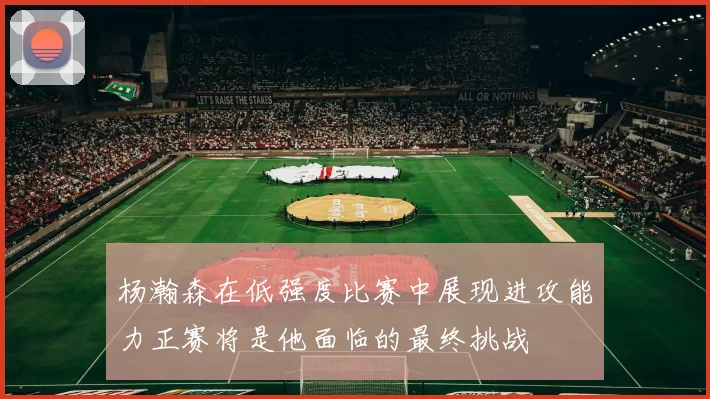 杨瀚森在低强度比赛中展现进攻能力正赛将是他面临的最终挑战